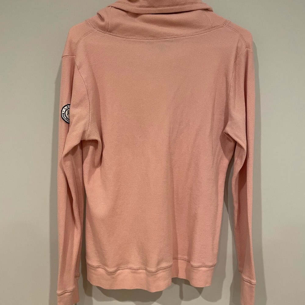 Waffle knit hoodie - Picture 4 of 4